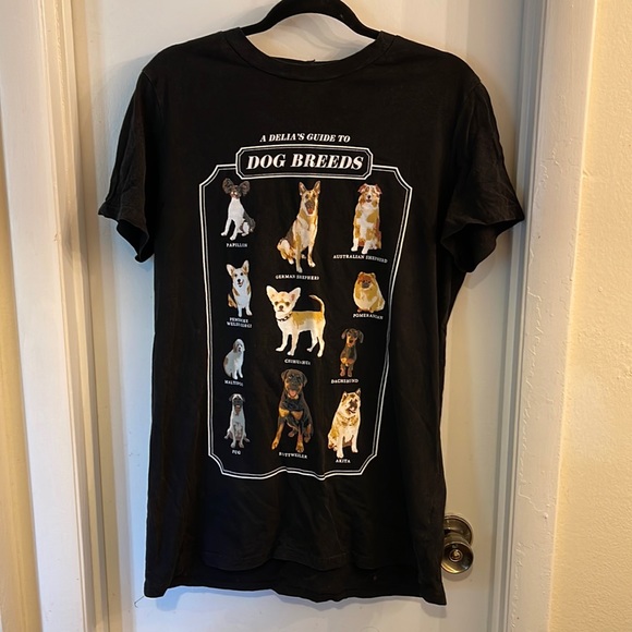 dELiA*s Tops - ❗️SOLD❗️dELiA*s by Dolls Kill Dog Breeds T-Shirt